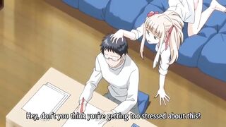 Hot girls fuck in school (hentai) - 2 image