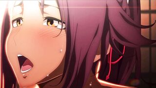 Yoruichi X Ichigo - Sensual Teen Couple Rough Sex - 3D Animation Creampie - 10 image