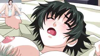 "This big thing has actually entered my pussy" [uncensored hentai English subtitles] - 10 image