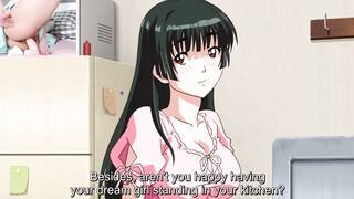 "This big thing has actually entered my pussy" [uncensored hentai English subtitles] - 5 image