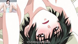 "This big thing has actually entered my pussy" [uncensored hentai English subtitles] - 9 image