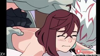 Momo Ayase Hot Fucking With Ken Takakura And Creampie | Best Hentai Anime Dandadan 4k - 10 image