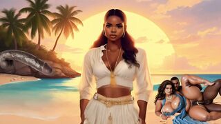 Ai-generated Couple Fucking on the Beach While I Sing. - 4 image