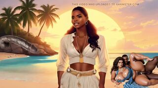 Ai-generated Couple Fucking on the Beach While I Sing. - 6 image