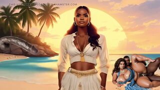 Ai-generated Couple Fucking on the Beach While I Sing. - 7 image