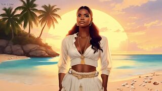 Ai-generated Couple Fucking on the Beach While I Sing. - 8 image