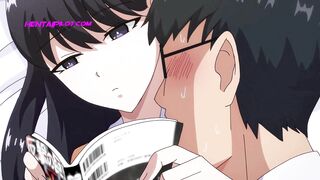 Horny Stepsister Shares Room With Classmate But Wants Cock For Exchange - Hentai