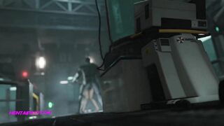 Massive Dick Super Hero Fucks Natural Tits Milf From Behind - Animation 3D - 2 image