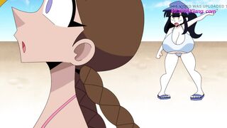 The Nude Beach! XXX Cartoon Porn - 5 image