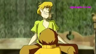 Velma & Shaggy Rough Anal Creampie - Cartoon Porn Parody - 1 image