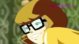 Velma & Shaggy Rough Anal Creampie - Cartoon Porn Parody - 10 image