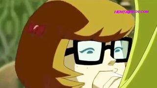 Velma & Shaggy Rough Anal Creampie - Cartoon Porn Parody - 5 image