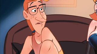 Good night kiss (part 02) - The Naughty Home Animation - 3 image