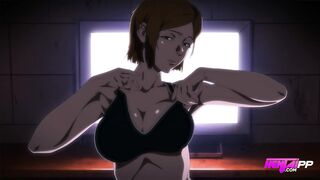 Stepsister Get Fucked Like Pornstar ( Nobara ) Use Condom - HENTAI - 10 image