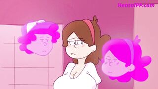 Dipper & Mable Body Swap ( Adventure Cartoon ) Parody Uncensored - 2 image