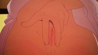 Sakura Seduces Naruto - Anime Hentai Cartoon. - 4 image