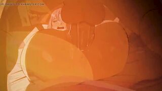 Sakura Seduces Naruto - Anime Hentai Cartoon. - 8 image