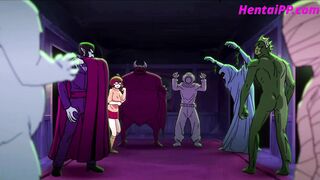 Sexy Velma & Daphne Get Fucked With Monsters In Gangbang ( Scooby Doo Parody Cartoon ) - 3 image