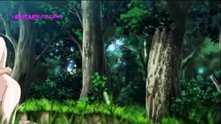 Stuck On An Island With A Dream MILF - Crazy Outdoor Nature Porn - Hentai - 5 image