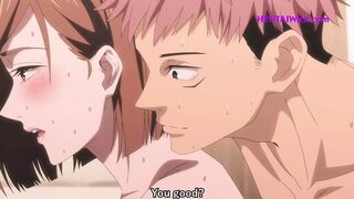 Hentai babe need a break - Subtitle - 1 image