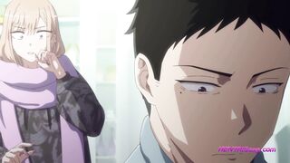 That Bisque Doll Falls in Love! High School Student Gamer & Blonde Girl First Time Sex - HENTAI Manga Parody - 2 image