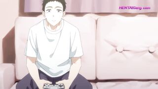 That Bisque Doll Falls in Love! High School Student Gamer & Blonde Girl First Time Sex - HENTAI Manga Parody - 5 image