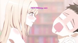 That Bisque Doll Falls in Love! High School Student Gamer & Blonde Girl First Time Sex - HENTAI Manga Parody - 9 image