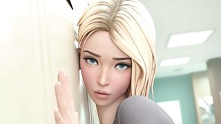 Gwen Stacy the Sexy classmate Riding like a Pro - 9 image