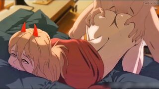 "Chainsaw Men: porn, makima give denji a reware - 5 image