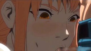 "Chainsaw Men: porn, makima give denji a reware - 8 image