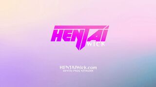 Blonde hentai babe wet pussy fucked hard - 10 image