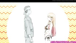 Dress up darling fan service - Shy romantic couple in love - Anime hentai - 6 image