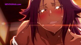 Yoruichi and Ichigo - Multiple cum for Hentai babe - 2K - 2 image