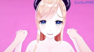 Oozora Subaru and Yuzuki Choco Intense Sex. - Hololive VTuber POV Hentai