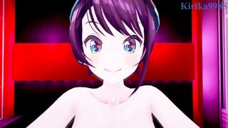 Oozora Subaru and Yuzuki Choco Intense Sex. - Hololive VTuber POV Hentai - 4 image