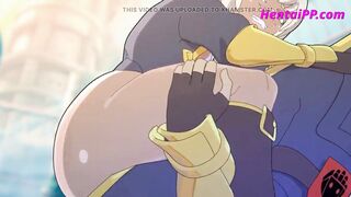 Big Blast Fury ( Anime ) Busty Blonde Slut In The Woods - 6 image