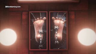 AI Robot Cum Machine Experimenting An Milking Brunette MILF - 3D Animation - 4 image