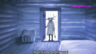 Perv Teen Couple Winter Escape - First Time Cabin Sex - Exclusive Hentai - 3 image