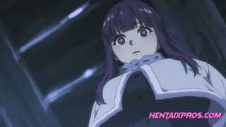 Busty step sister gets in bed naked- Uncensored Hentai - 2 image