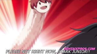 Busty step sister gets in bed naked- Uncensored Hentai - 5 image