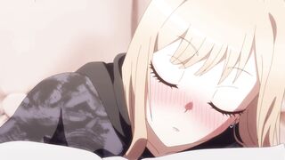 Dork asian teen getting a surprise blowjob from horny girlfriend - 3 image