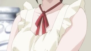 This pretty maid loves cleaning big cocks