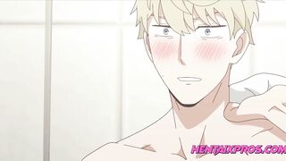 Romantic shower sex - First time fuck - Anime hentai - 2 image