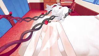 Wuthering waves hentai - Camellya gets penetrated - 3d anime blowjob fucking - 7 image