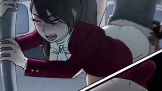 Threesome Sex In The Train ( Animation Uncensored )