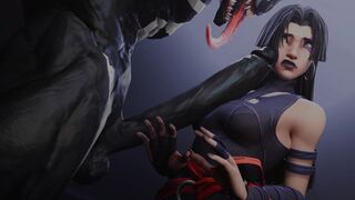 Psylocke x Venom Compilation - 1 image
