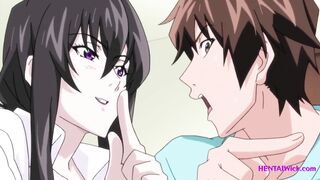 The Neighbor's Wife can't control Herself, I can't resist her Temptation - Hentai - SUB - 3 image