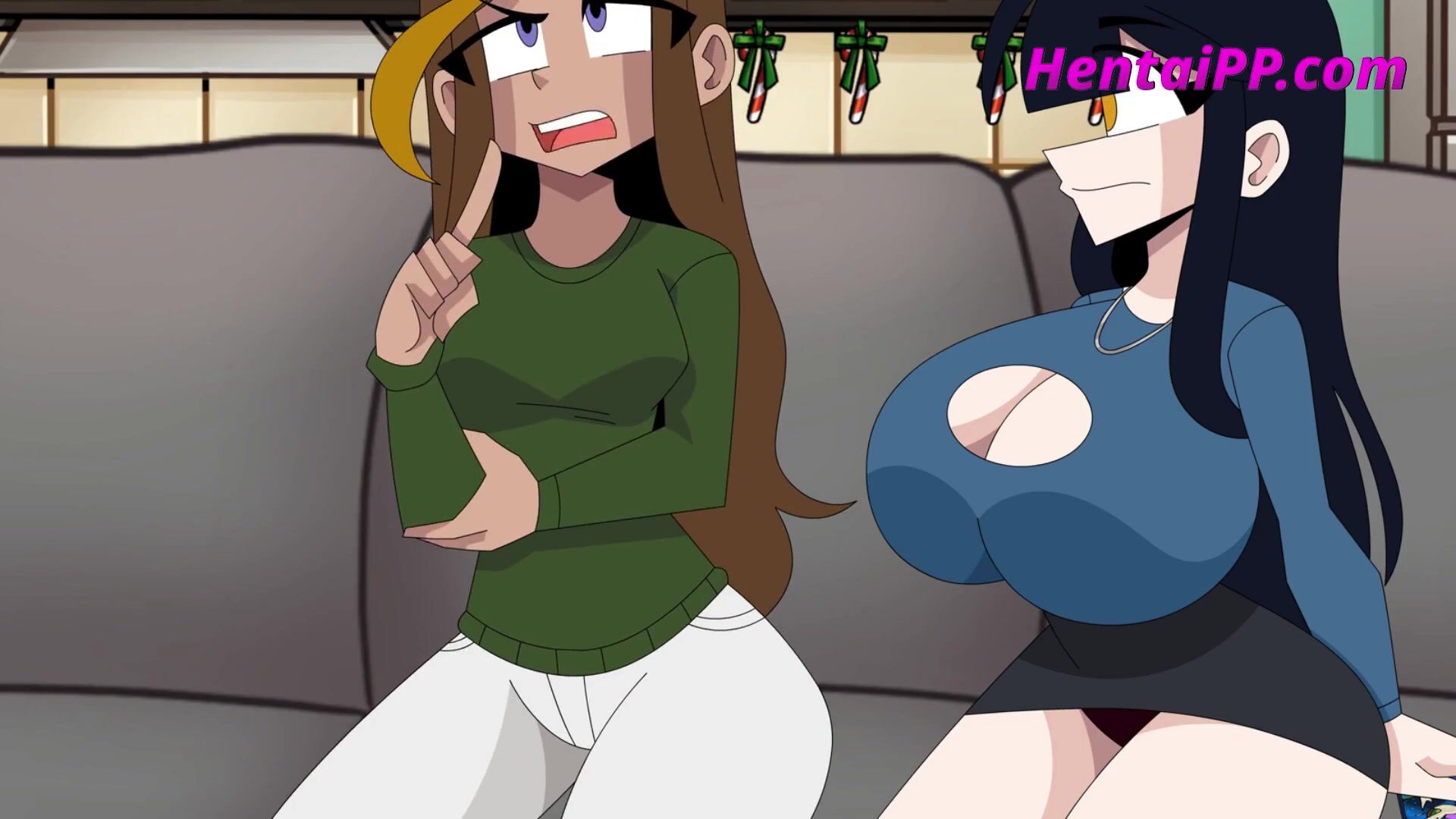 Audrey's Christmas Lewd Anime Orgy