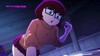 Velma & Daphne - Groupsex In Steamy Monstrous Scooby Doo Cartoon Porn Parody - 1 image