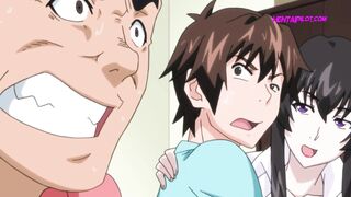 Busty Milf Makes Gamer Nerds Dreams Come True - Uncensored Hentai